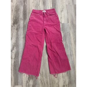 BDG Pink Wide Leg Corduroy Pants